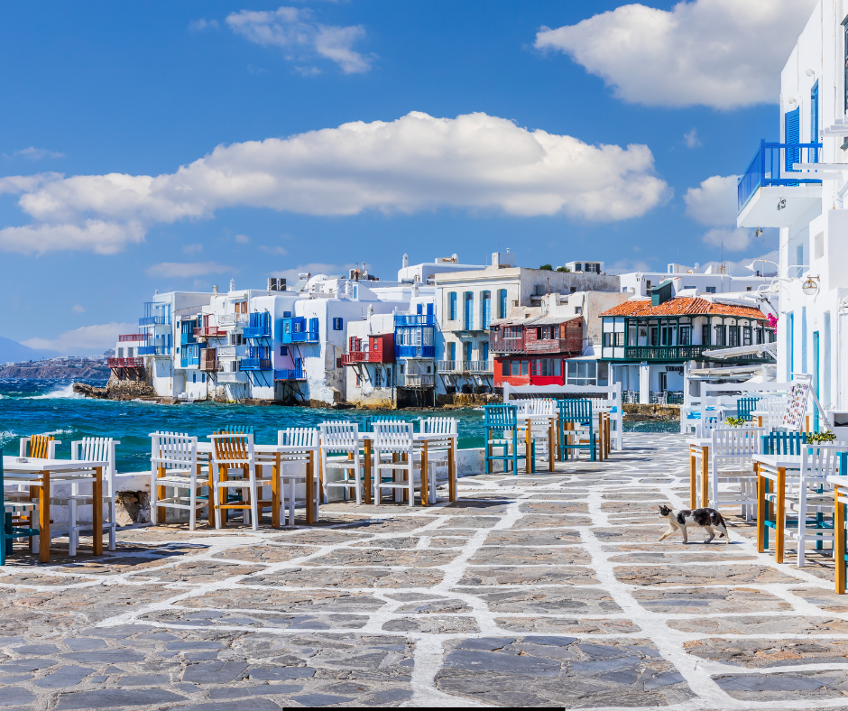 Mykonos Little Venetia road