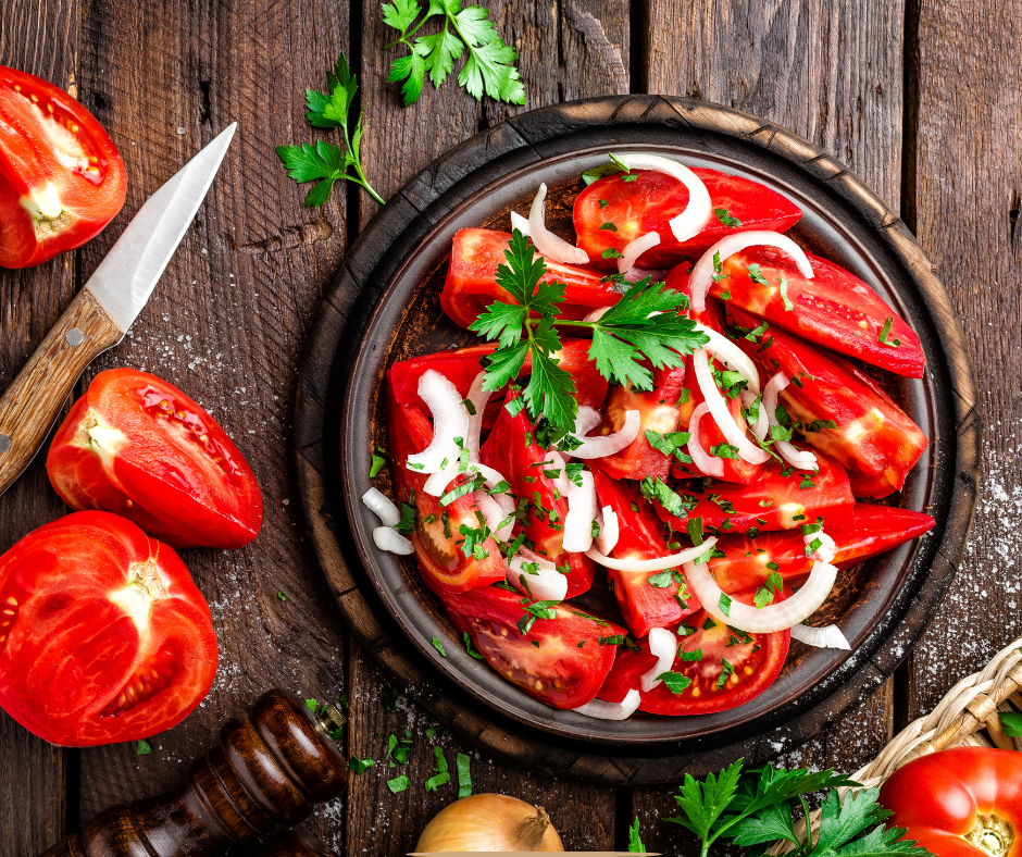 Greek tomato salad