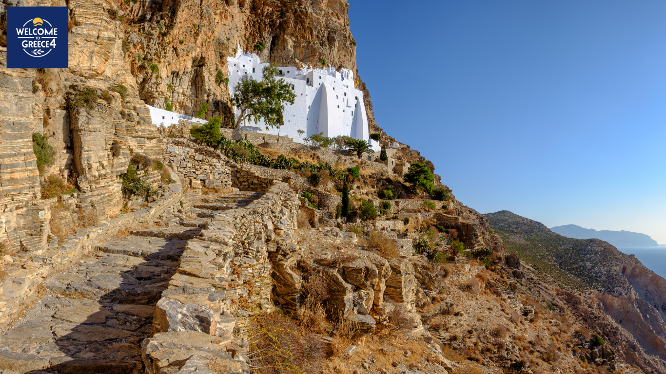 Monastery of Panagia Hozoviotissa.
